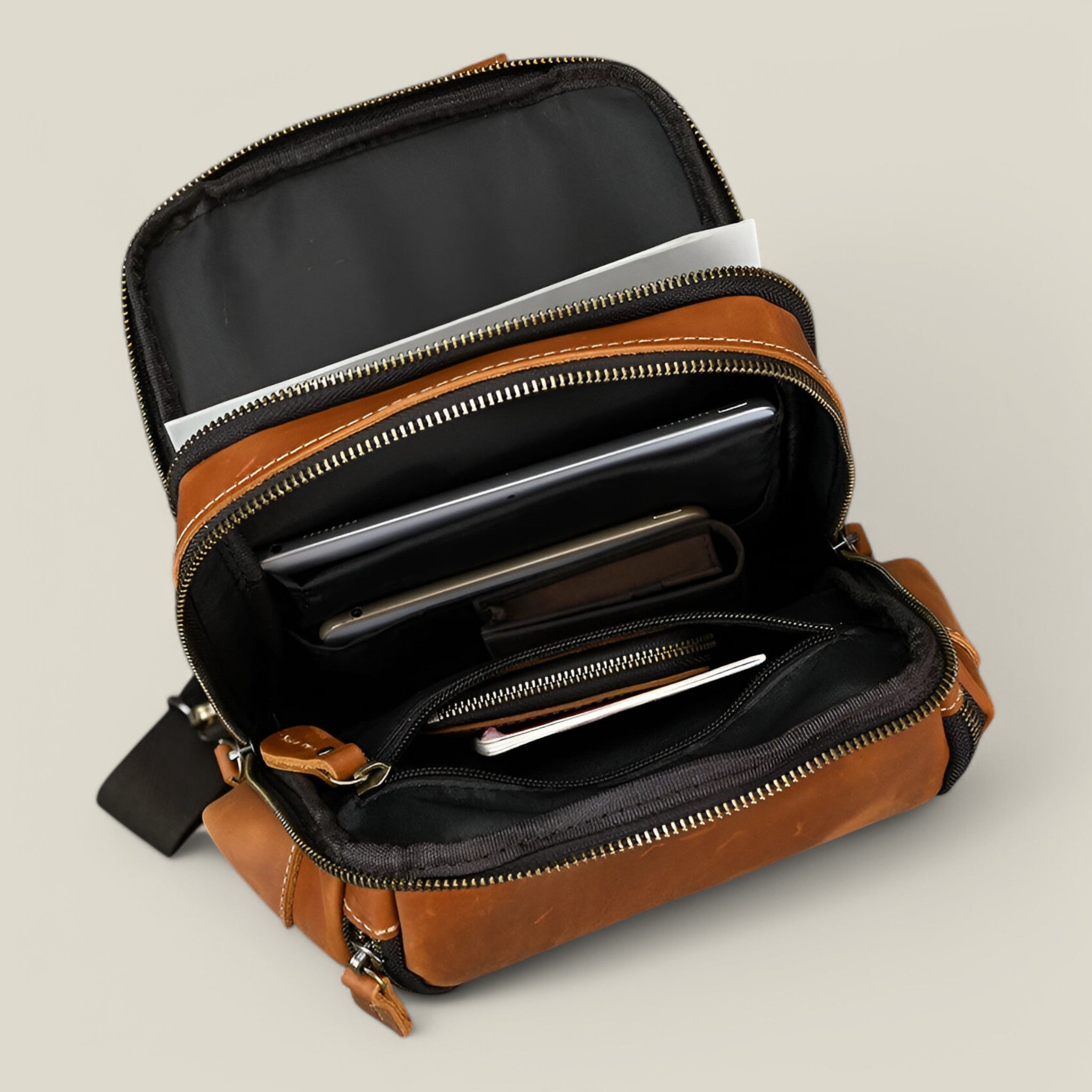 Diego | Sac de poitrine pour homme - Élégante et polyvalente