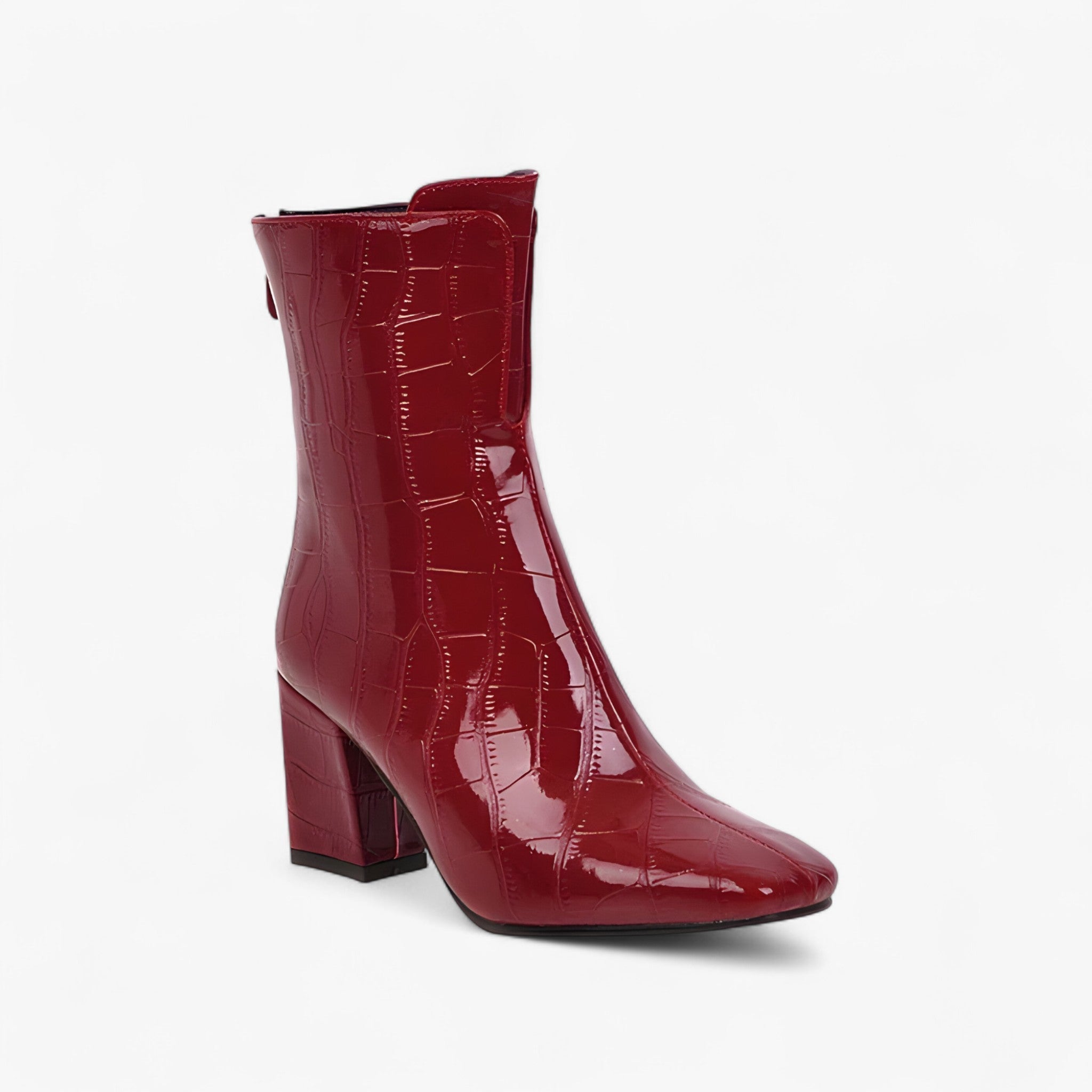 Women's Sleek & Shiny Ankle Boots