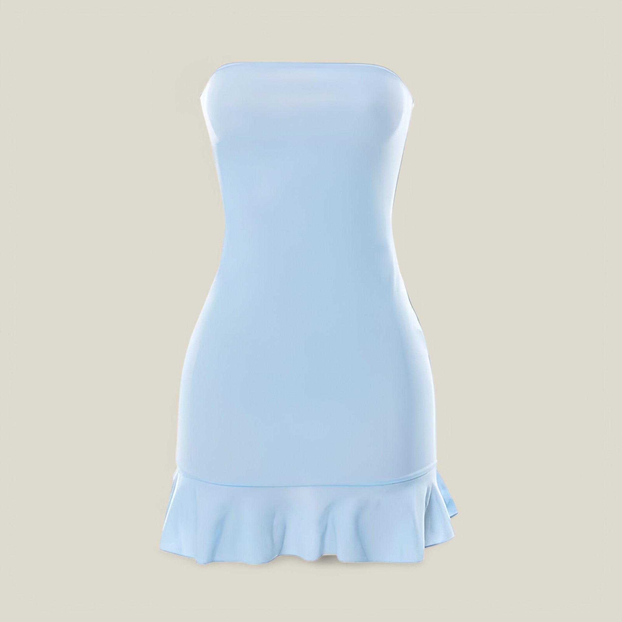 Skylar | Mini robe bleu - Chic et tendance