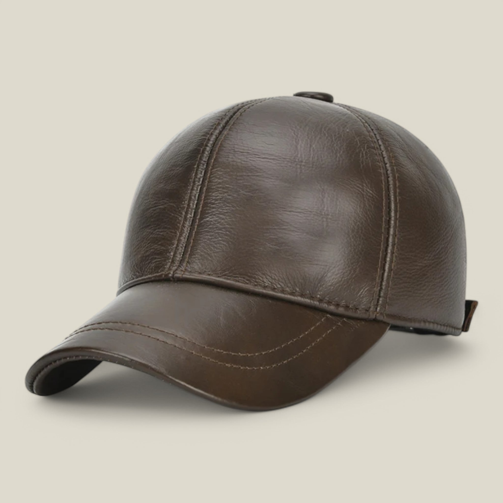 Rugen | Casquette en cuir ajustable.