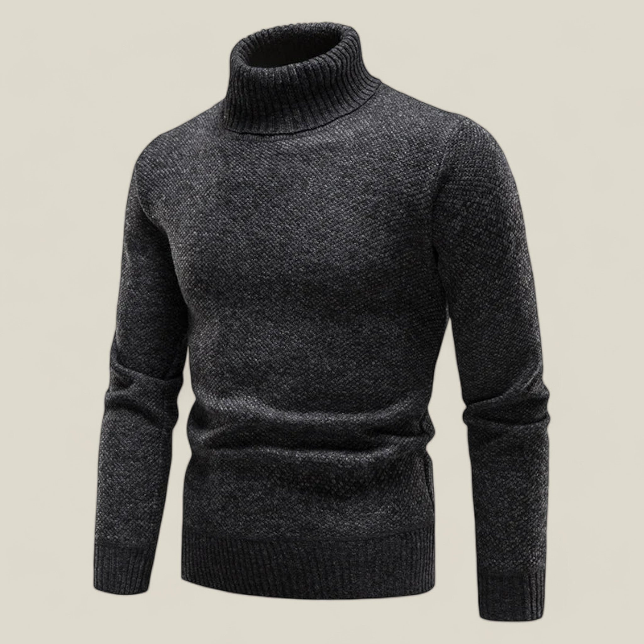 Adam | Pull Fleece à Col Roulé pour Hommes