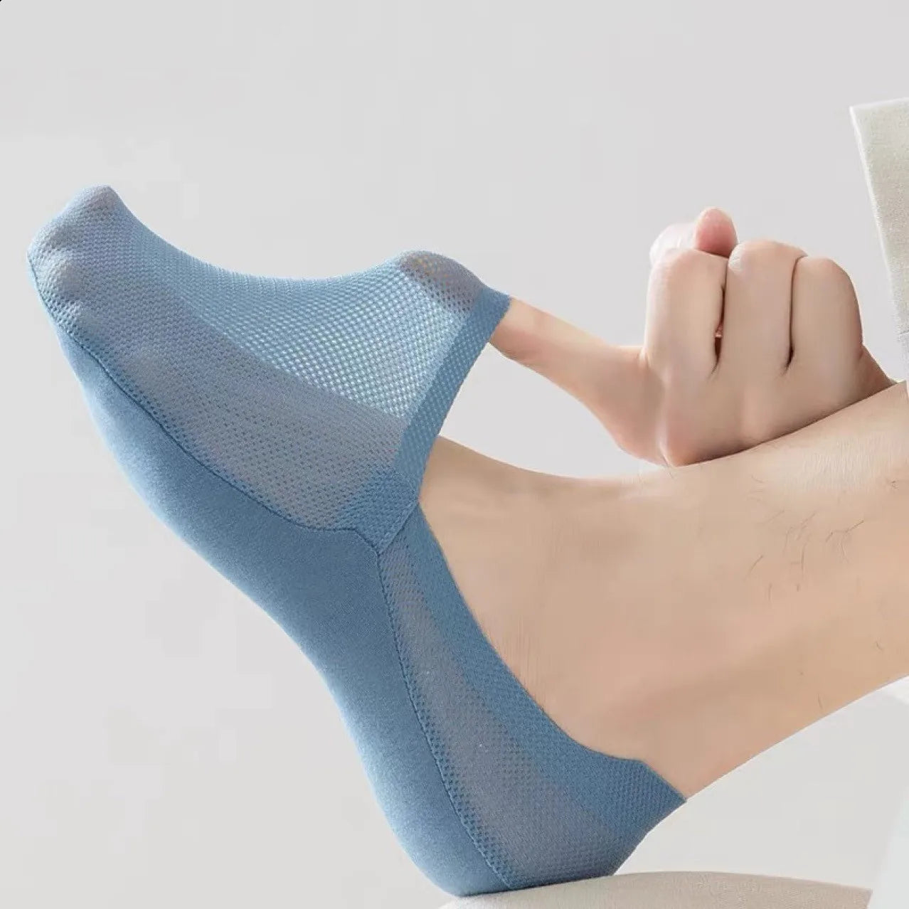 No-Show Breathable Anti-Slip Socks for All-Day Comfort