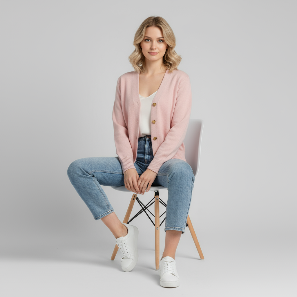 Doretta Women's Button-Front Knit Sweater