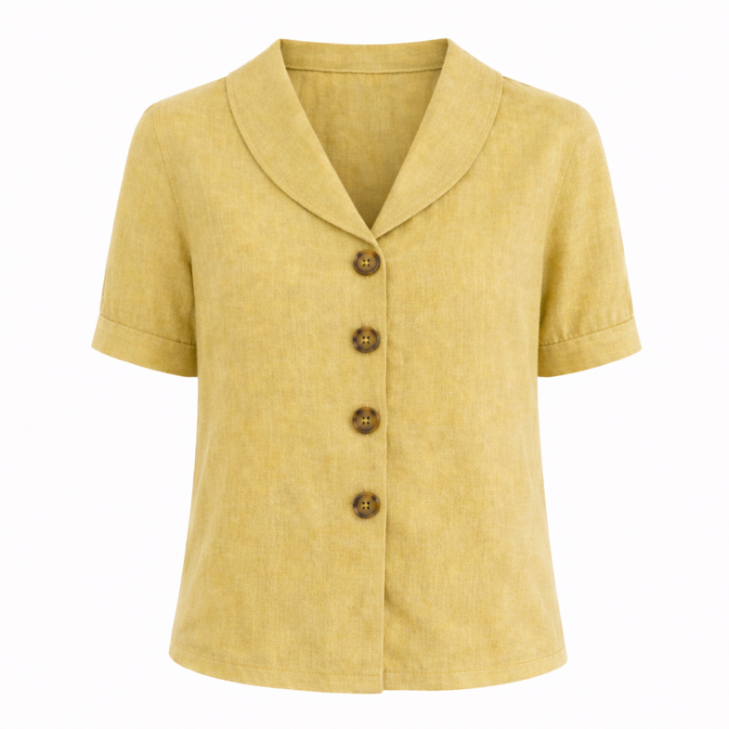 Timeless Button-Front Blouse