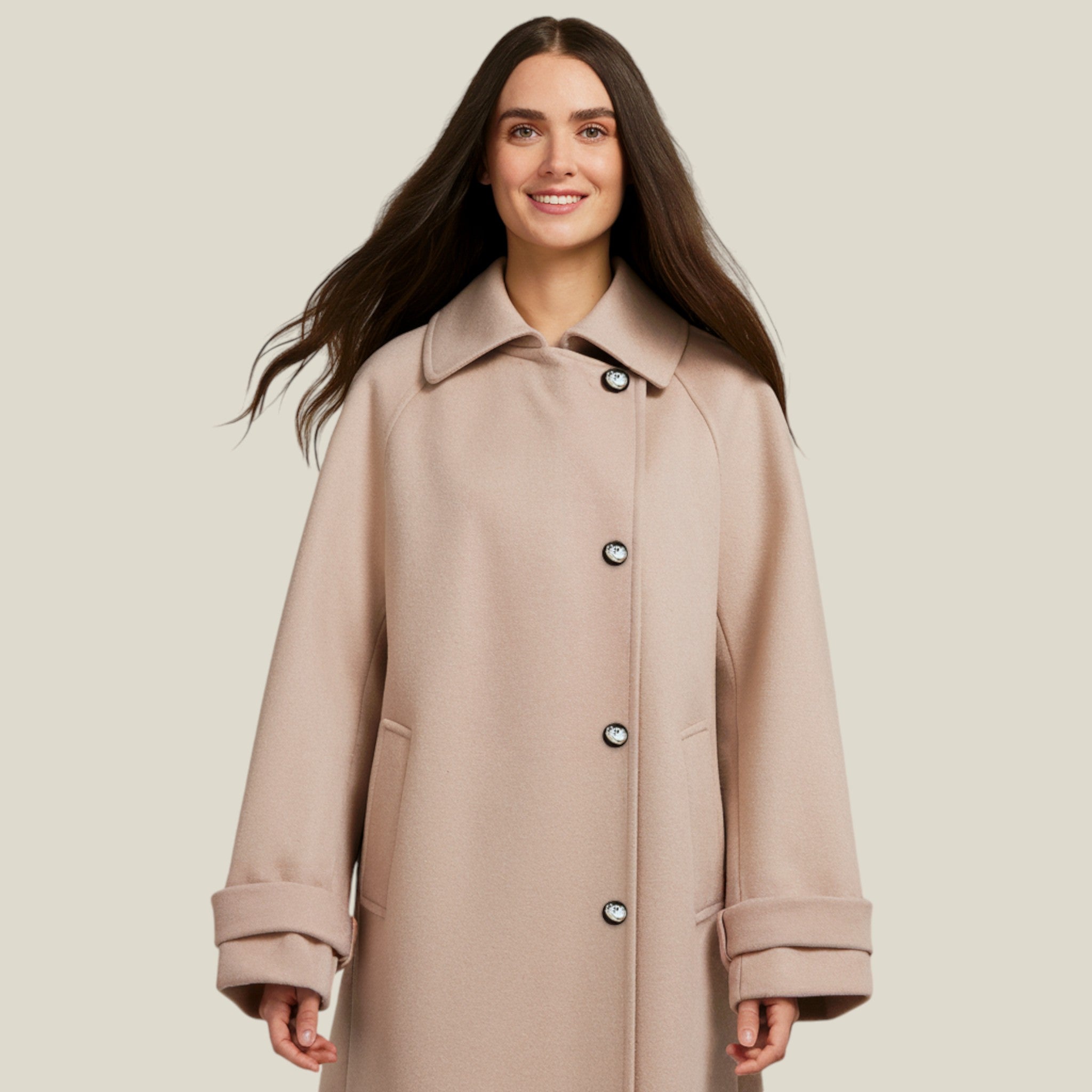 Emma | Veste surdimensionnée pour femmes - Manteau d'automne tendance et confortable