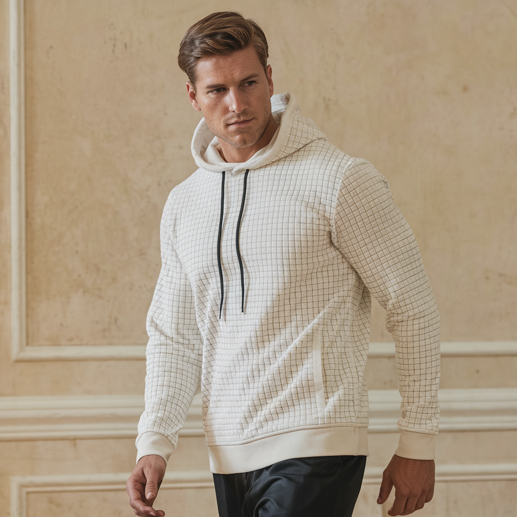 Jerick | Pull à capuche en tricot - Élégant et confortable