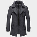 Men's Winter Coat – Sleek Long Overcoat for Modern Winter Style