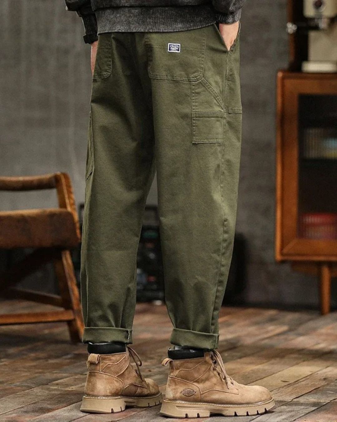 Orlan Corduroy Cargo Pants – Rugged, Multi-Pocket Utility Pants