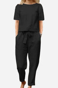 Mila Monochrome Two-Piece Set — Sleek, Timeless Style for Everyday Wear