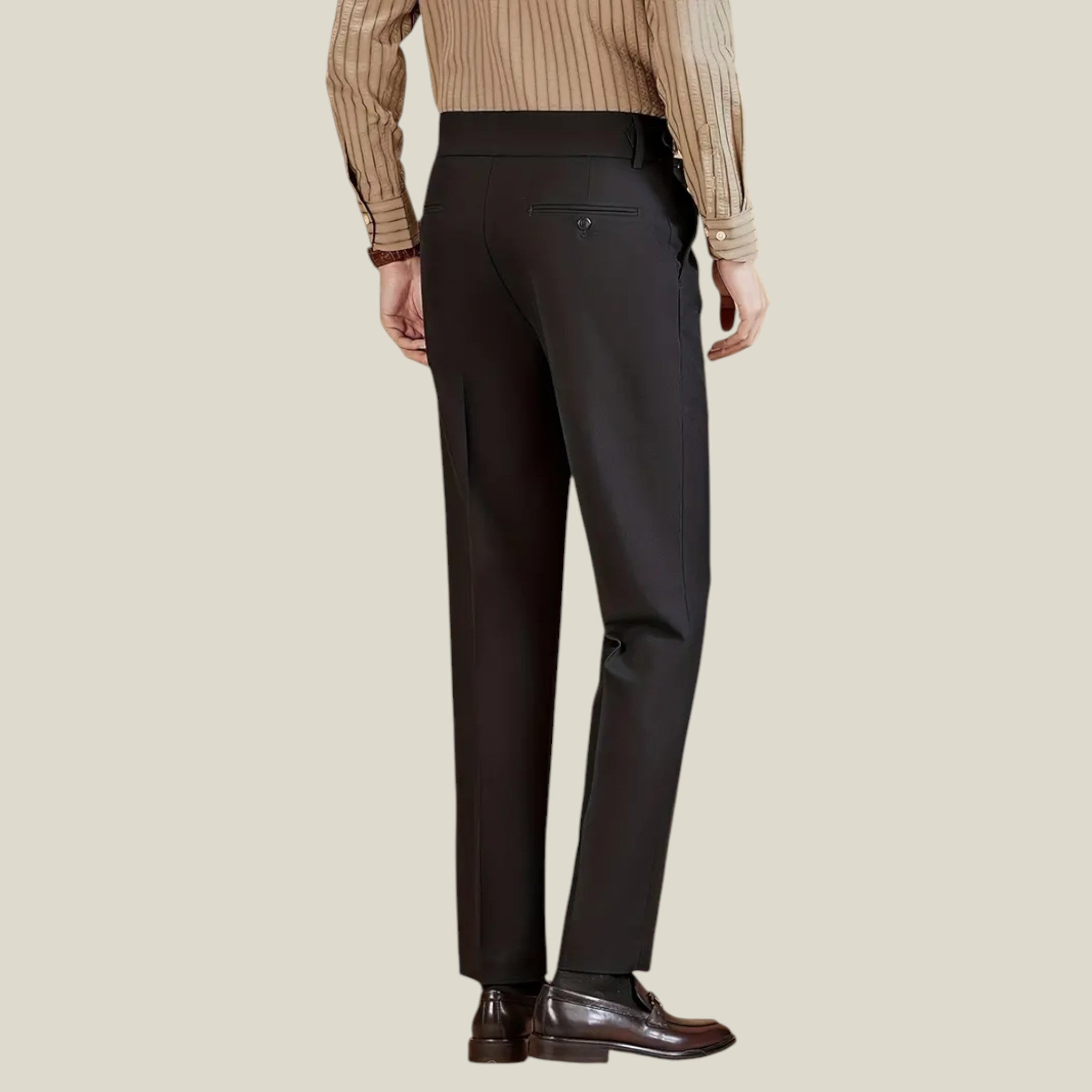 Giovanni | Pantalon droit – Style rétro automne/hiver