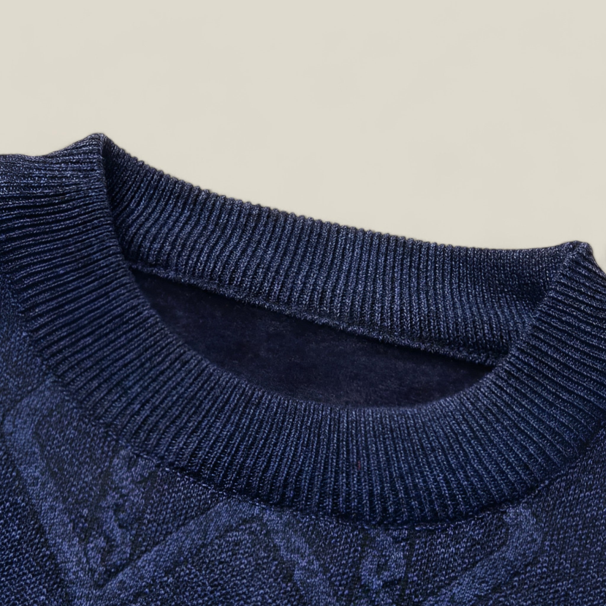 Fabian | Pull en jacquard – Confort automne/hiver