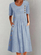 Edna | Striped Summer Dress