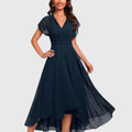 Women's V-Neck A-Line Dress