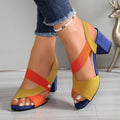 Women's Day Orthopedic Comfort Block Heel Shoes