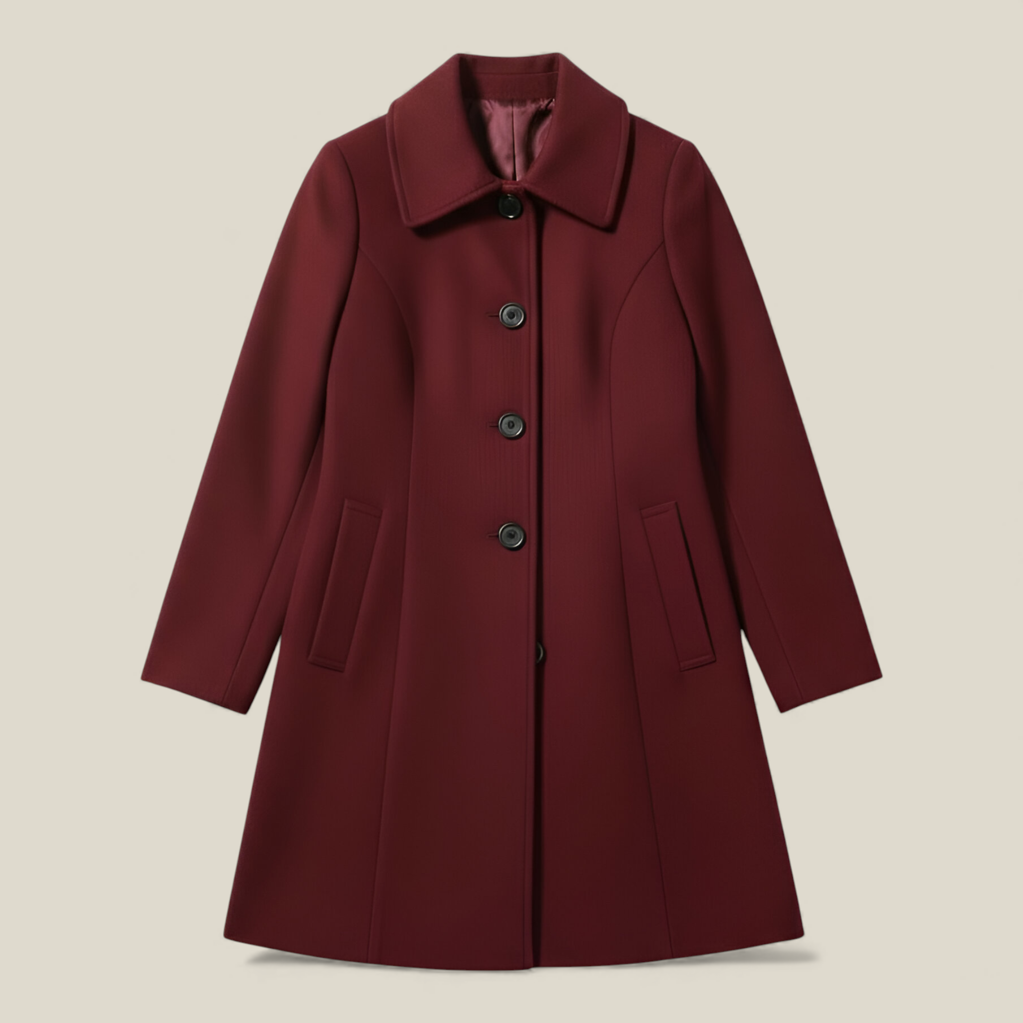 Salomé | Trench Femme Élégant Mi-Cuisse