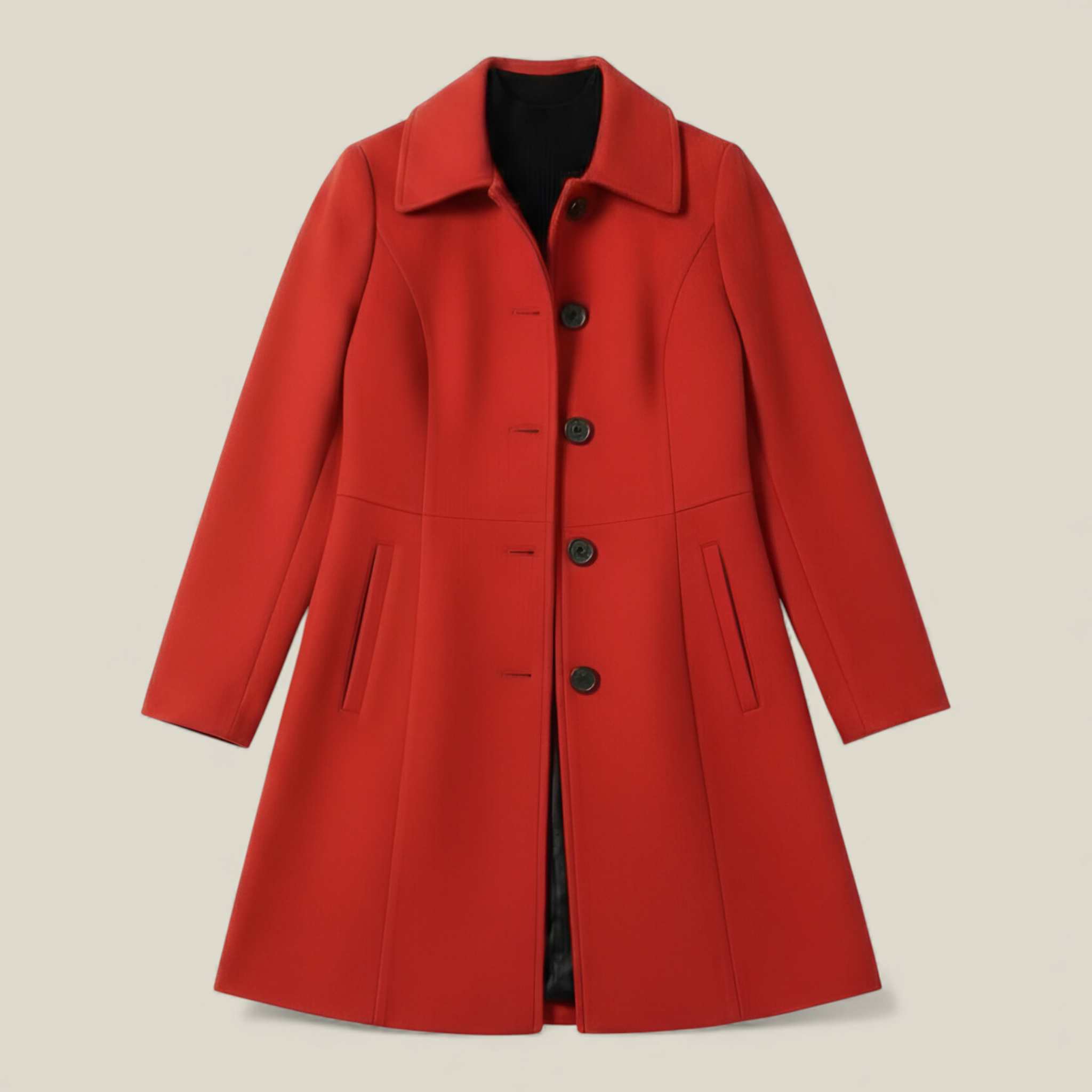 Salomé | Trench Femme Élégant Mi-Cuisse