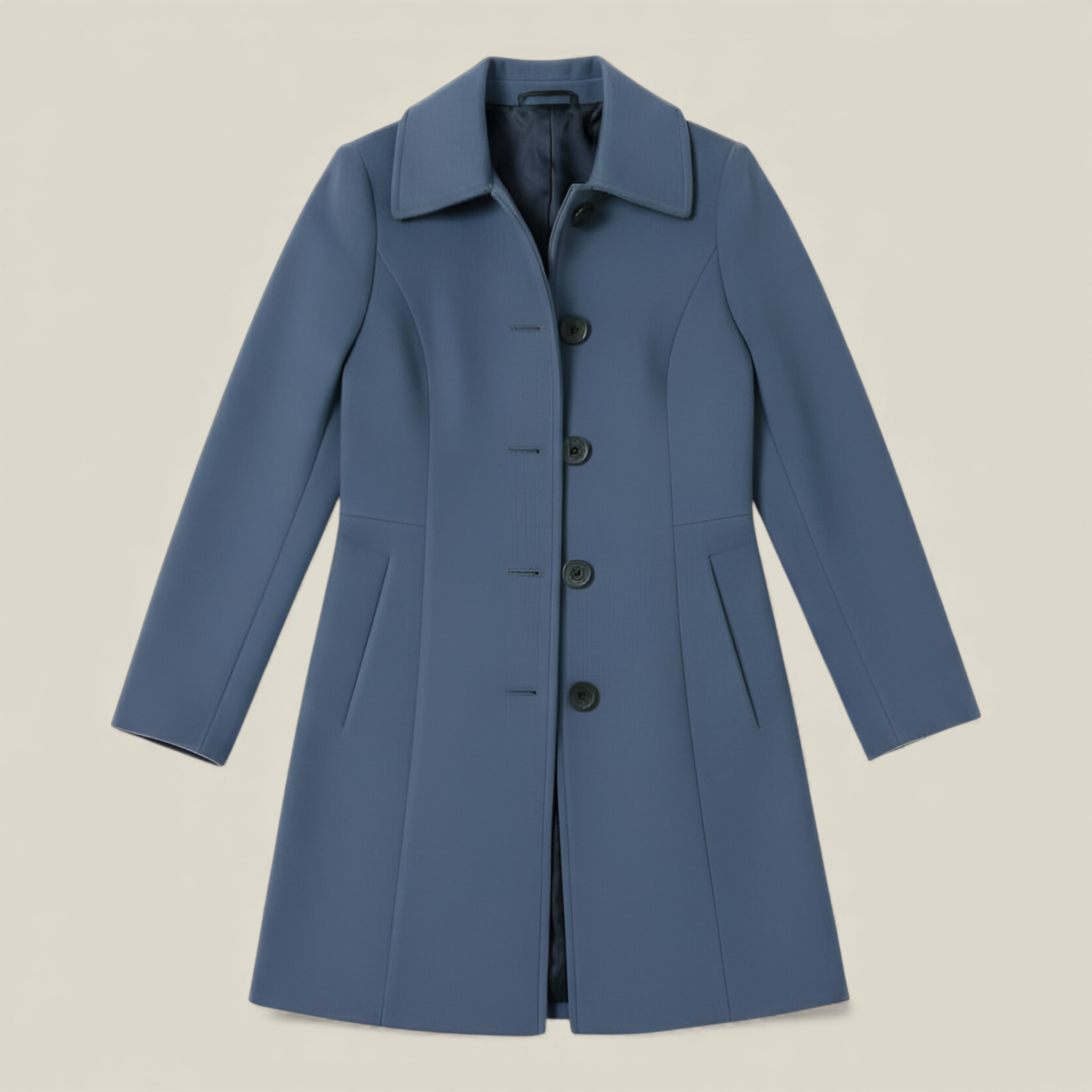 Salomé | Trench Femme Élégant Mi-Cuisse