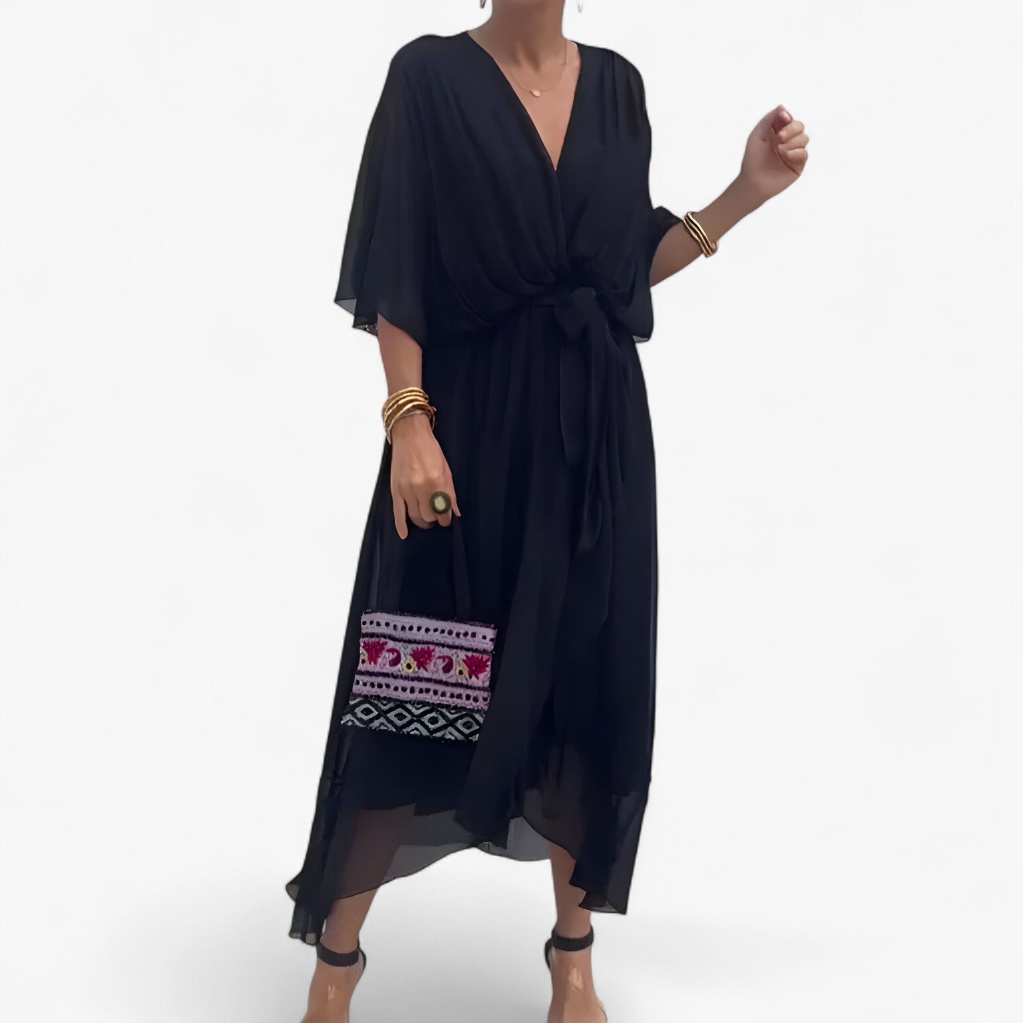 Elegant Women's Chiffon Dress