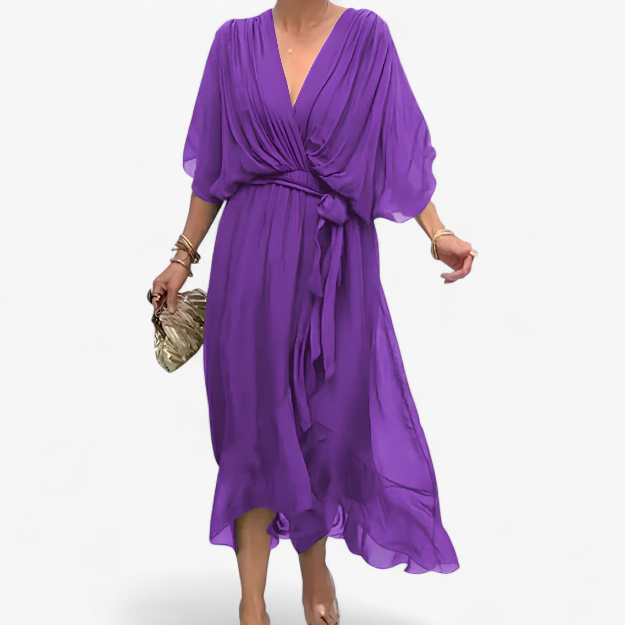 Elegant Women's Chiffon Dress