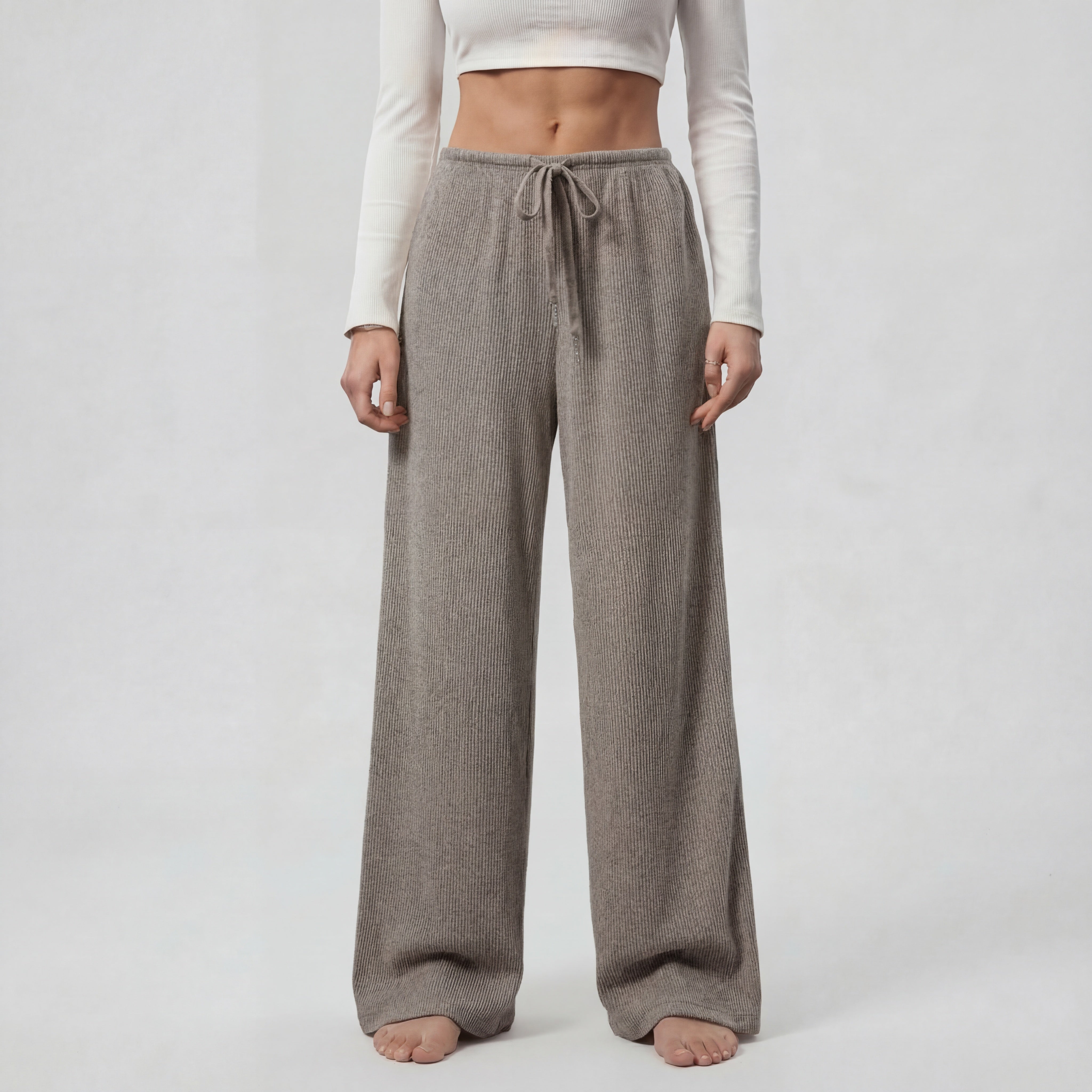 Ultra-Comfort High-Waisted Casual Lounge Pants for Everyday Relaxation