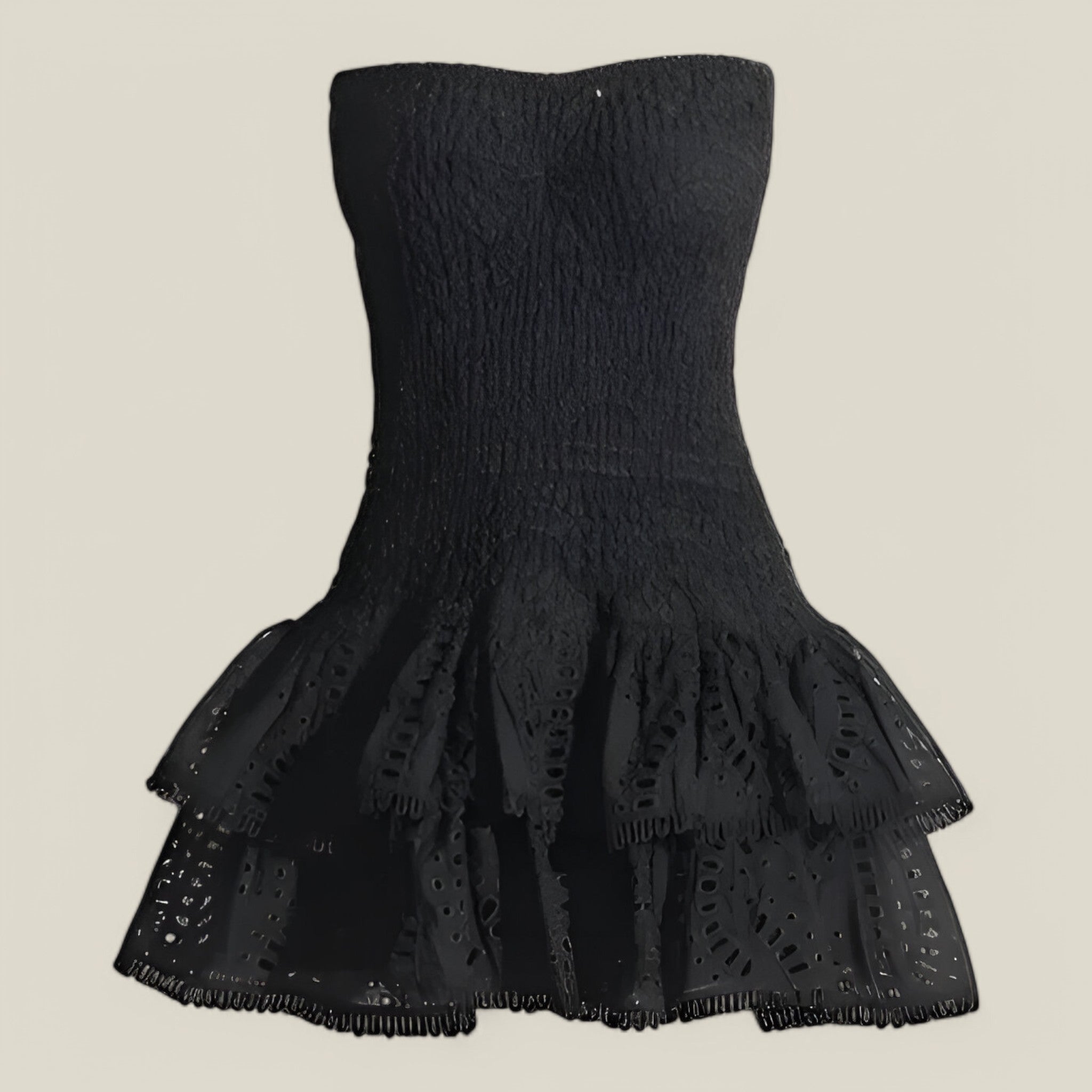 Aurora | Robe à volants - Tendance et minceur