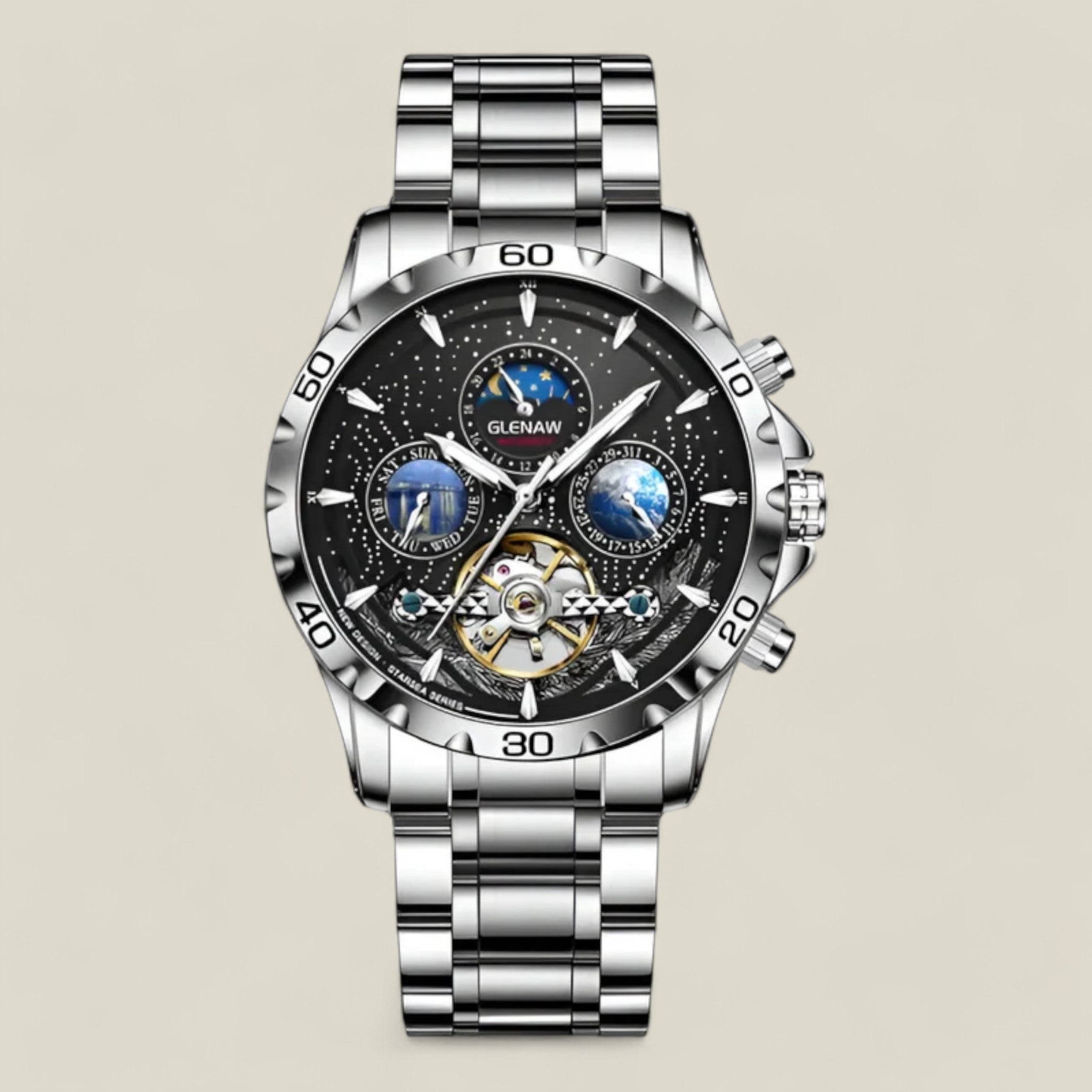 Max | Horloge ciel étoilé