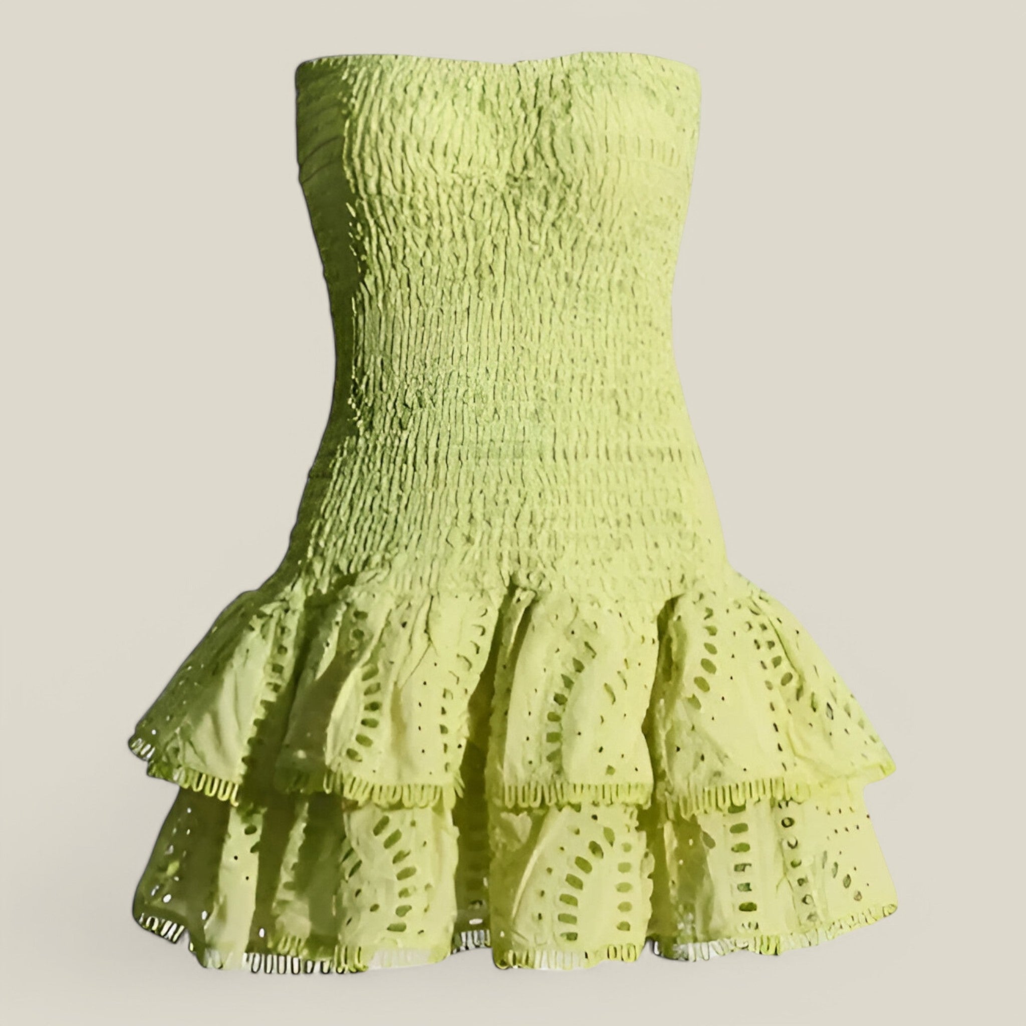 Aurora | Robe à volants - Tendance et minceur