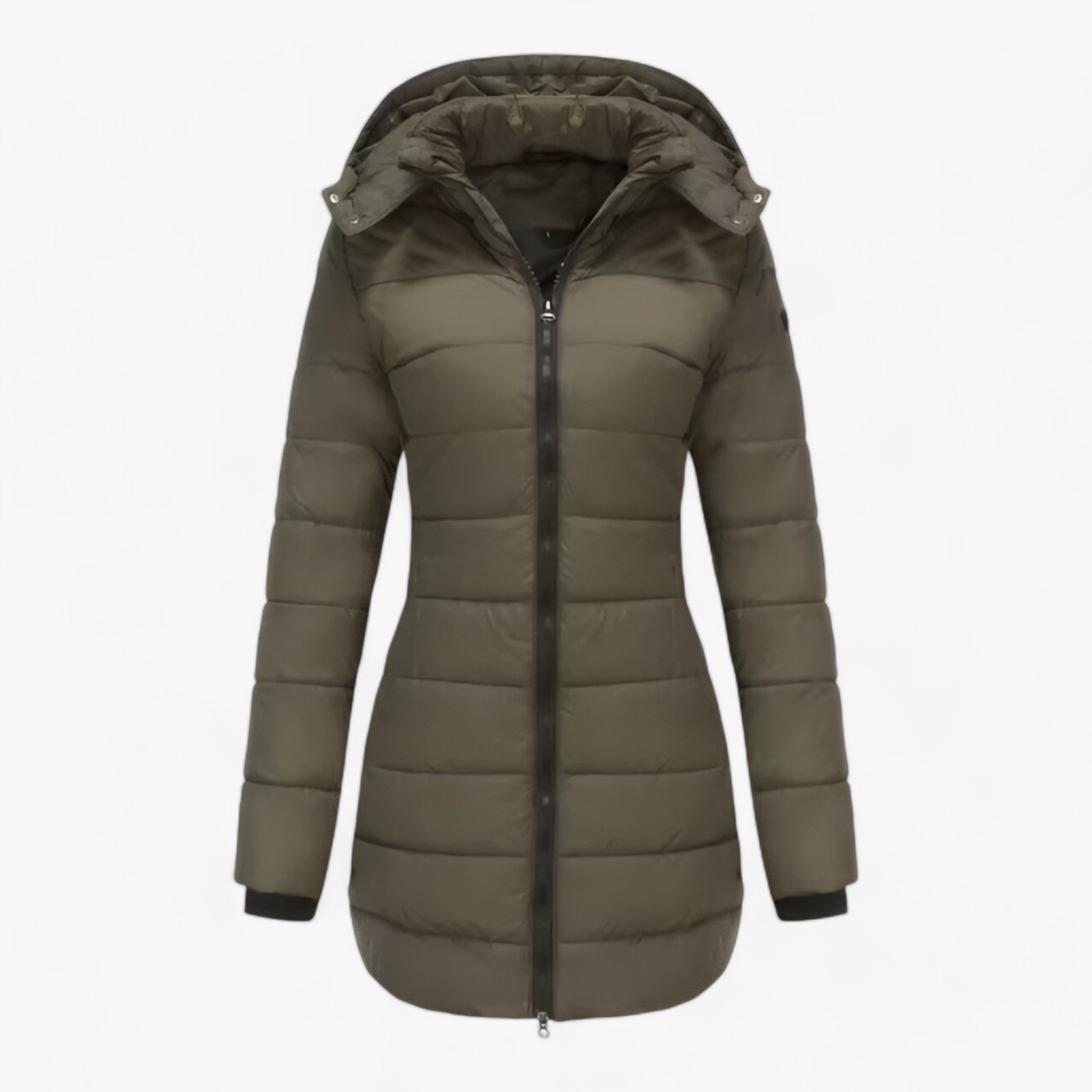 Women's Long Hooded Parka - Superior Winter Warmth and All-Day Comfort
