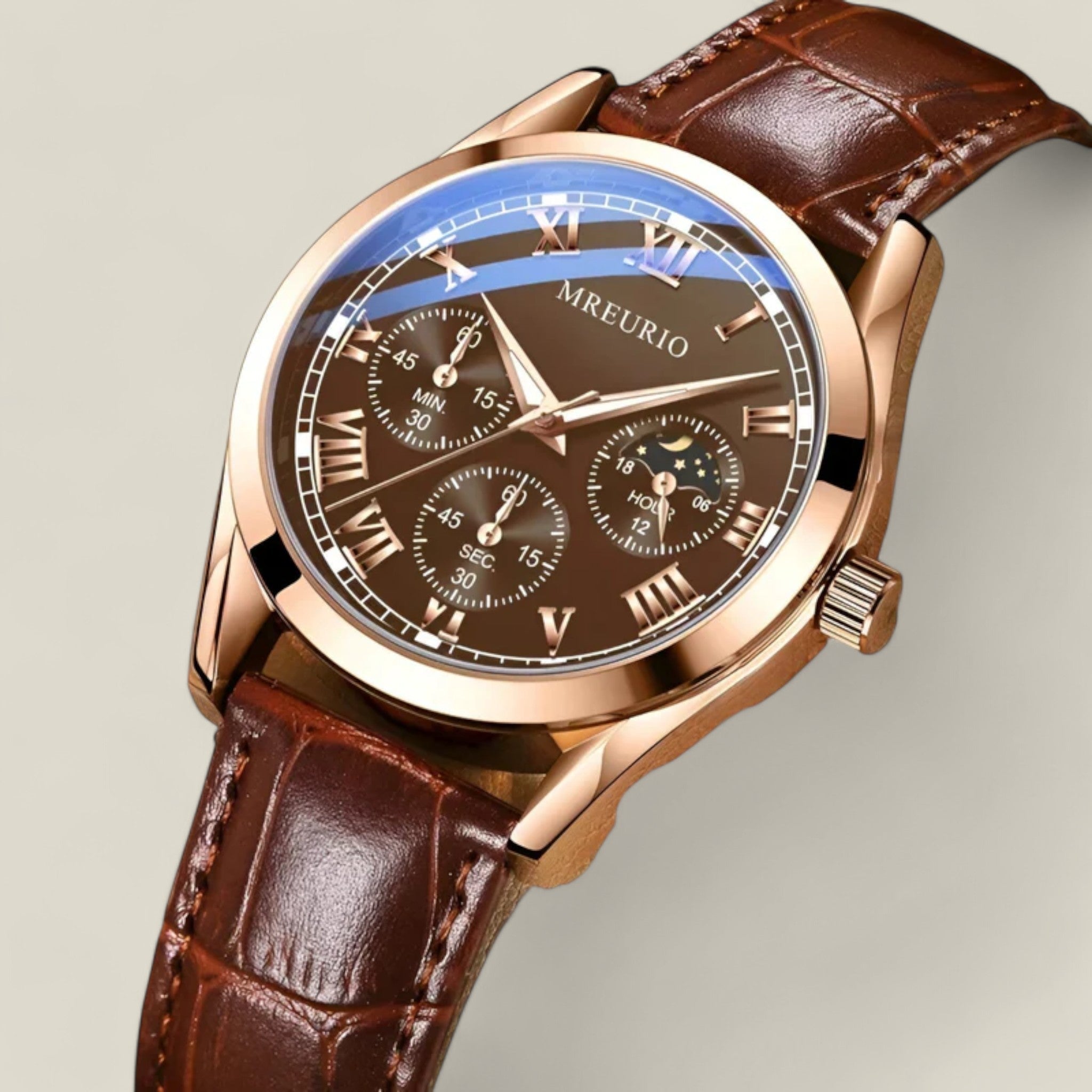 Aurelius | Élégante montre à quartz pour hommes