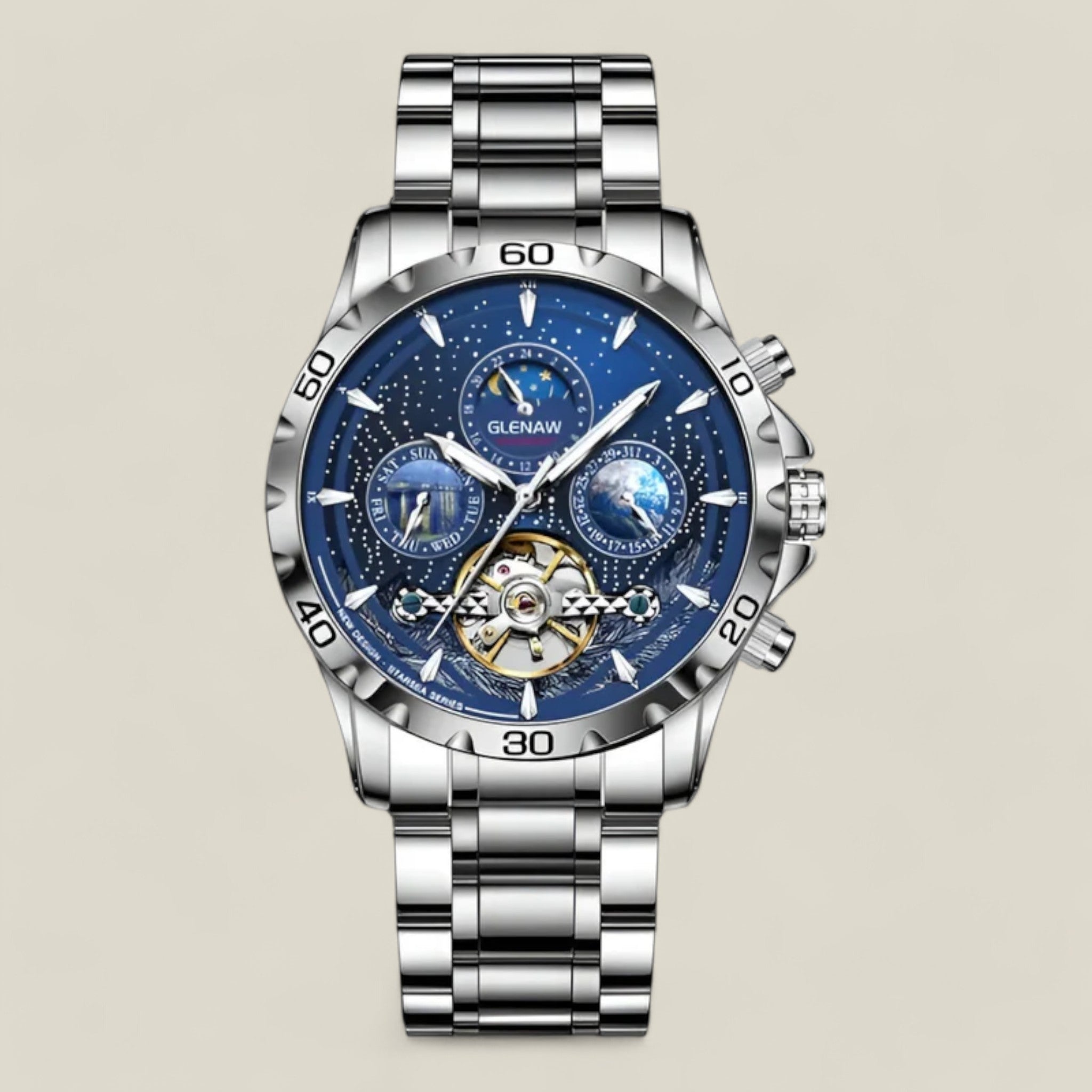 Max | Horloge ciel étoilé
