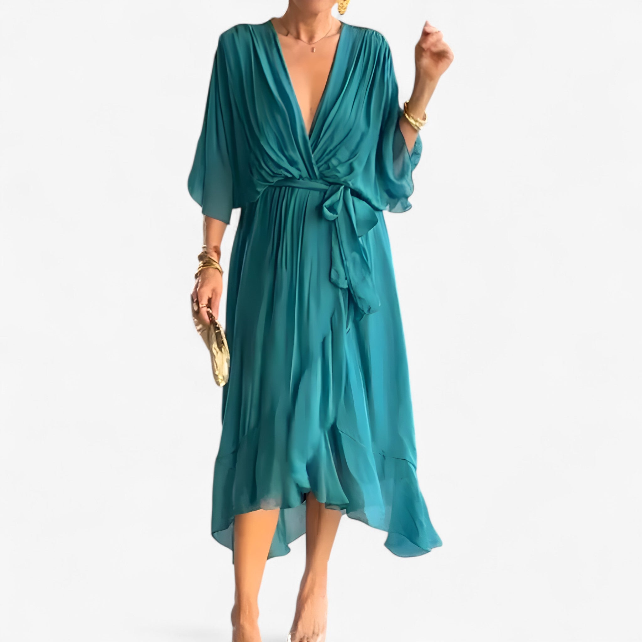 Elegant Women's Chiffon Dress