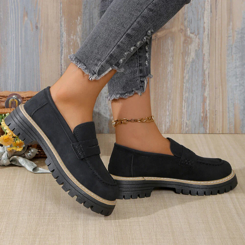 Women's Soft Slip-On Moccasins - Lace-Free Comfort