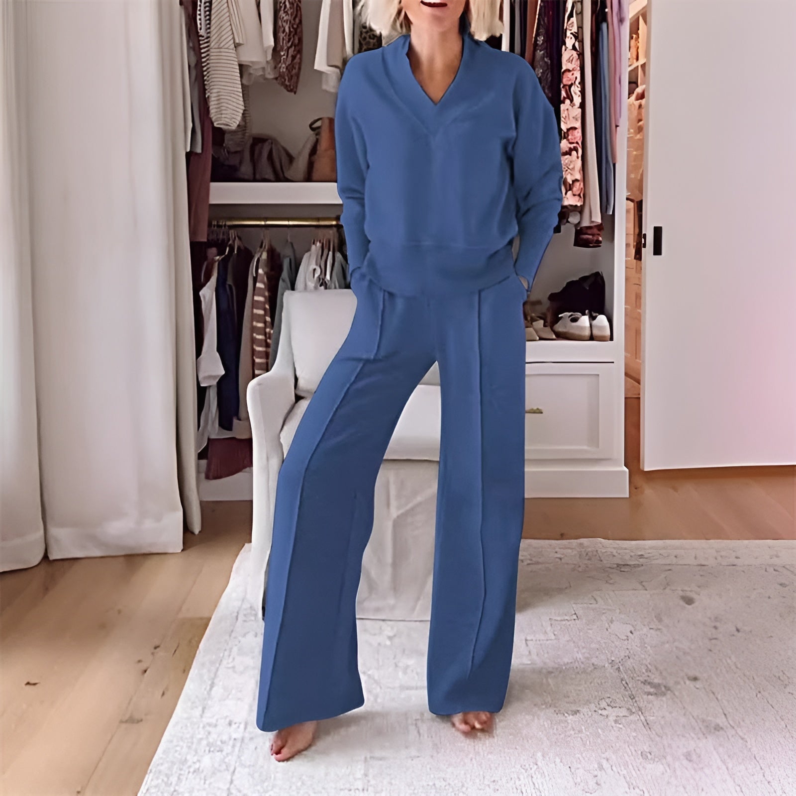 Women's Day Comfort Two-Piece Tracksuit