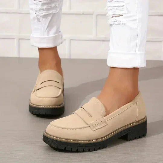 Women's Soft Slip-On Moccasins - Lace-Free Comfort