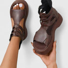 Brianna Platform Buckle Sandals - Elevate Your Everyday Style
