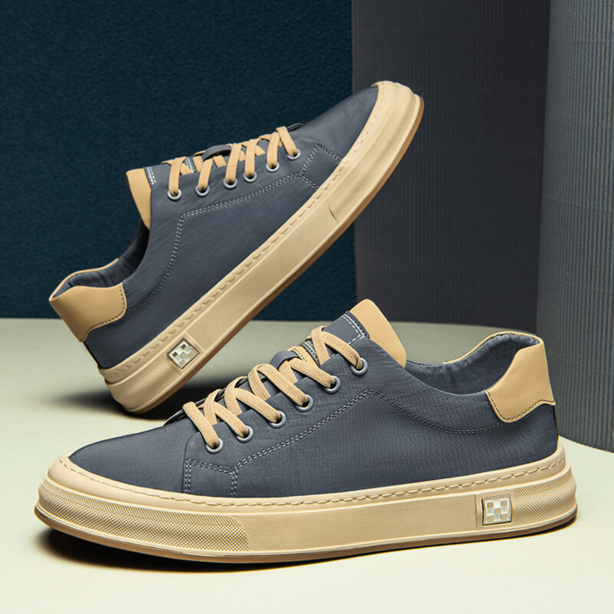Premium Canvas Sneaker: Sleek Comfort for Everyday Style