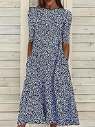 Carlee | Coastal Bloom Dress
